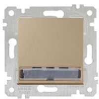 RİTA MEK TUŞ IŞIKLI ETİK. ANAHTAR (220V)(KLİPSLİ) 1